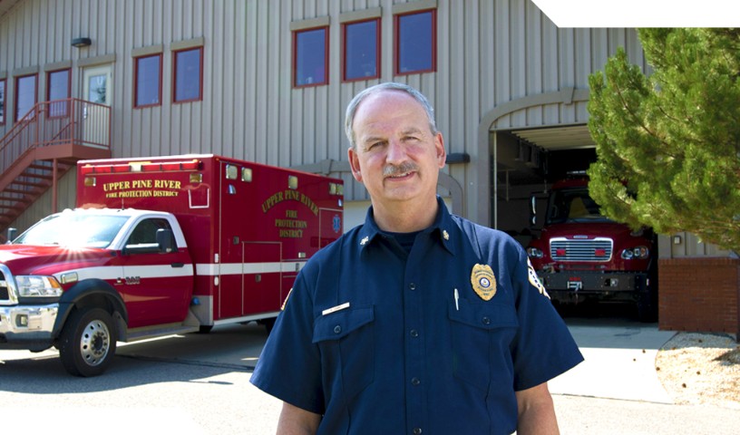 Bruce Evans, Fire Chief Upper Pine River Fire Protection District and President of the National Association of EMTs