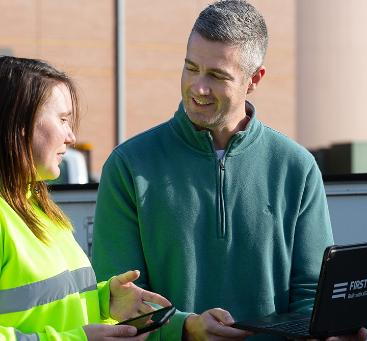 Employees at Loudoun Water in Virginia use FirstNet for connectivity, reliability and secure connections.